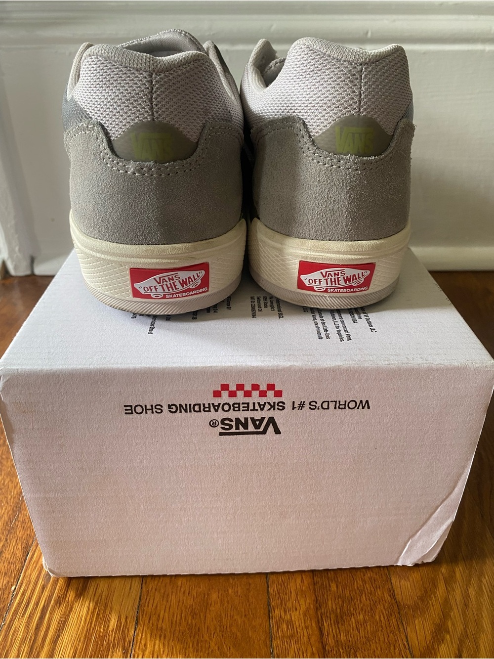 Vans Skate Ave 2.0 Gray and Black Sneakers Size 7 Men’s size 8.5 Women - Picture 2 of 5